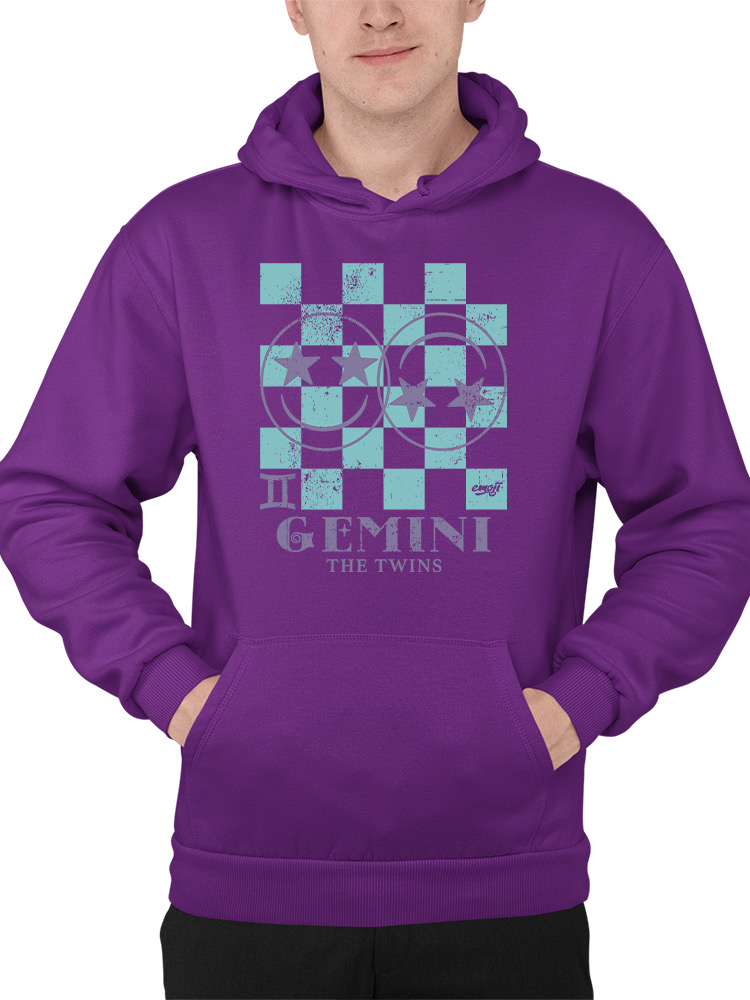 Zwillinge Zwillinge Emoji - Sternzeichen Kunst Design Herren Hoodie - Bild 17 von 24