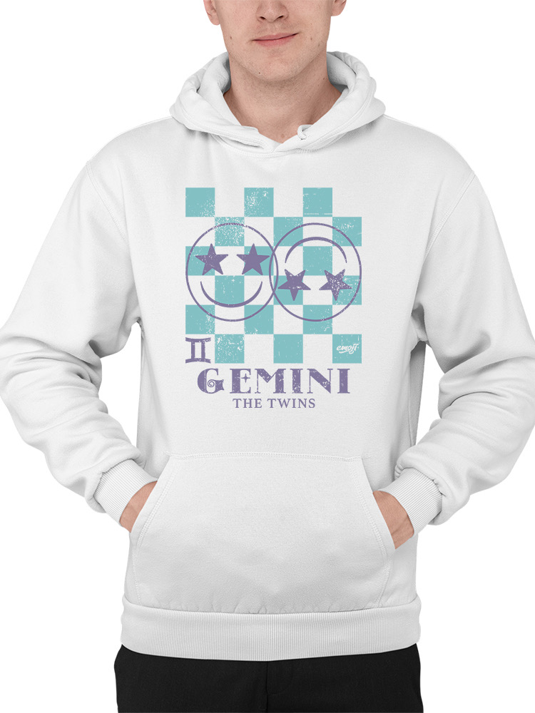 Zwillinge Zwillinge Emoji - Sternzeichen Kunst Design Herren Hoodie - Bild 21 von 24
