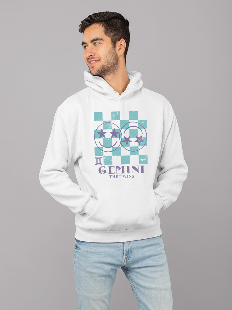 Zwillinge Zwillinge Emoji - Sternzeichen Kunst Design Herren Hoodie - Bild 22 von 24