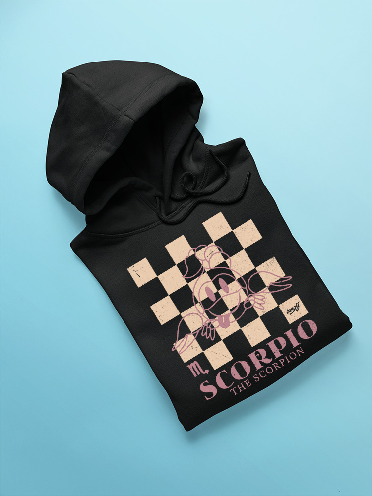 Scorpio Zodiac - Emoji Skorpion Grafik Herren Hoodie - Bild 7 von 20