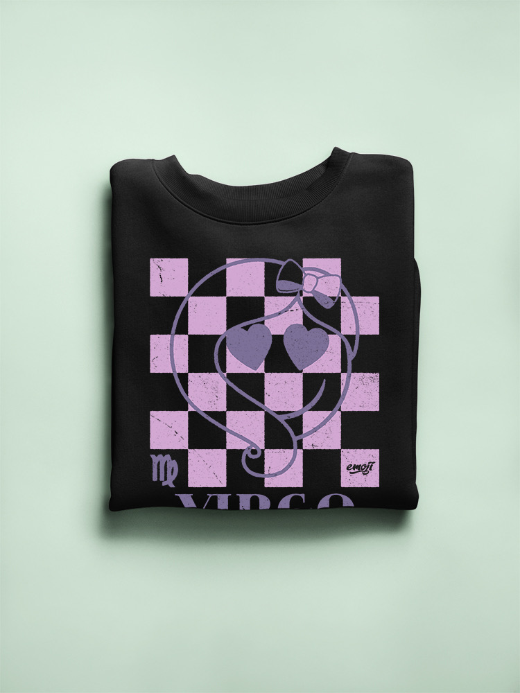 Virgo Emoji Zodiaco Dije - Sudadera para mujer diseño horóscopo único - Imagen 11 de 24