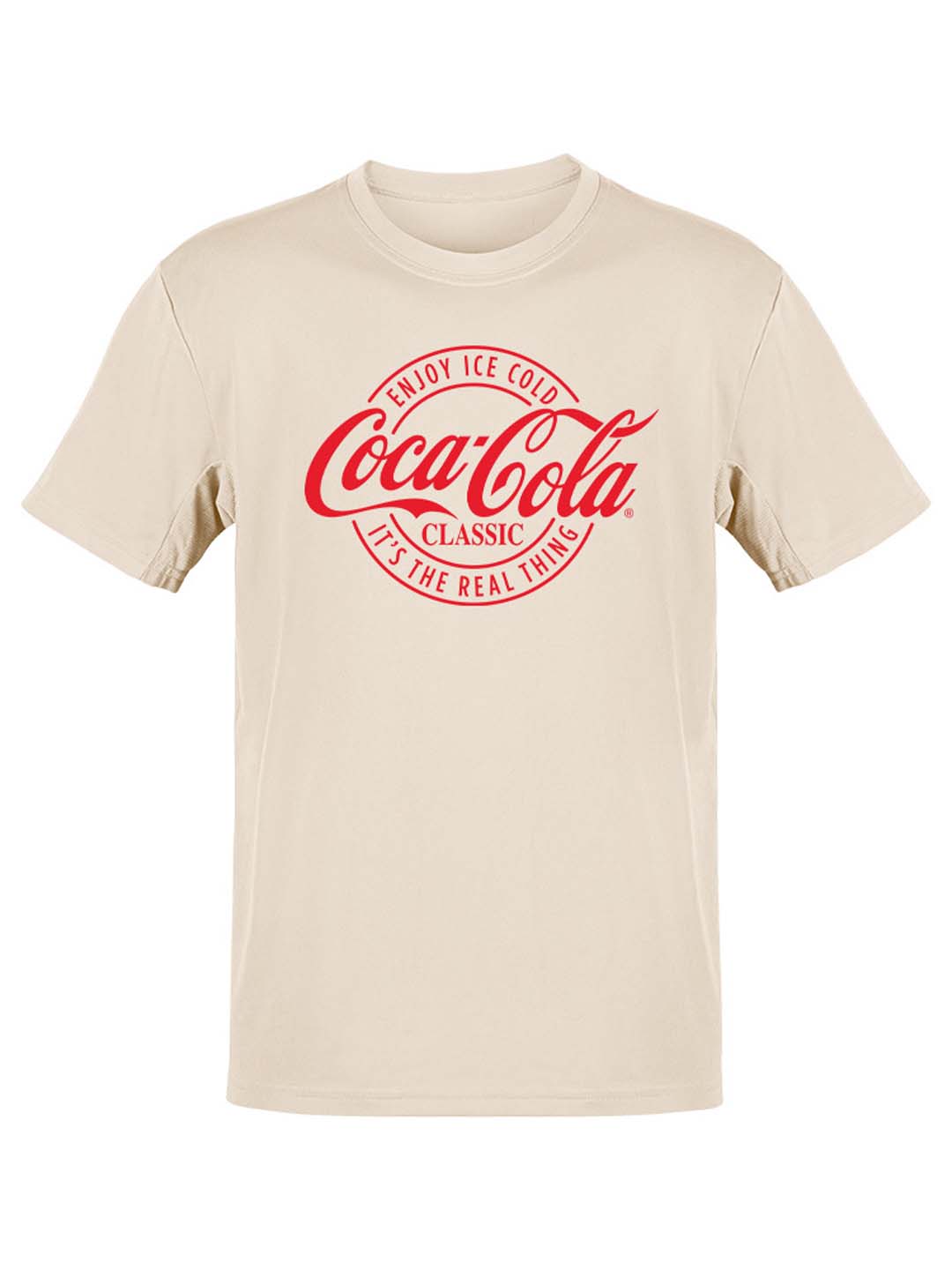 Officially Licensed Coca-Cola The Real Thing Classic Logo Women's T-shirt - Picture 7 of 9