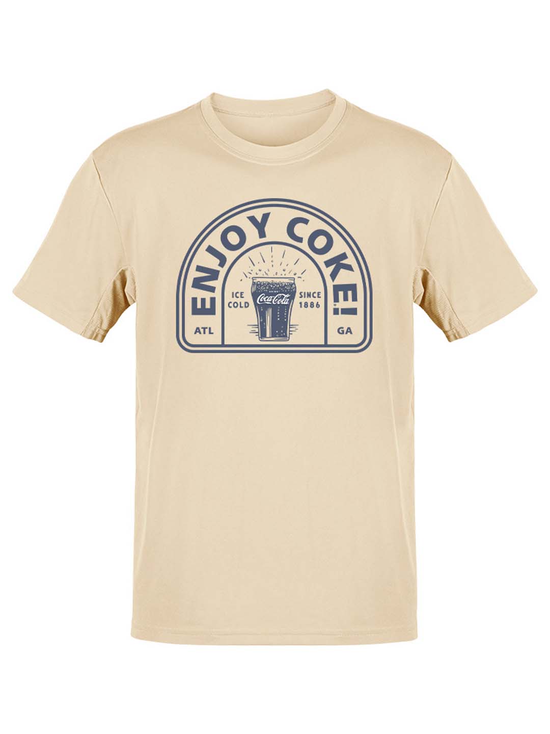 Officially Licensed Coca-Cola Enjoy Coke Retro Ice-Cold Glass Women's T-shirt - Picture 7 of 9