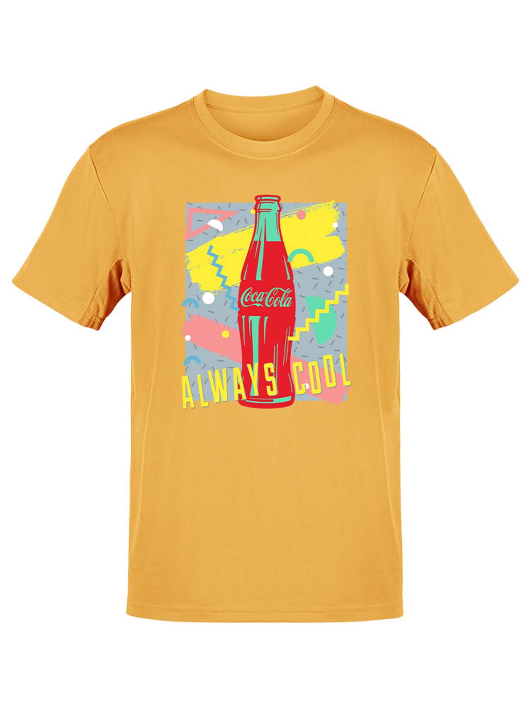 Offiziell lizenziertes Coca-Cola Always Cool Flasche Retro 90er Damen T-Shirt - Bild 7 von 9