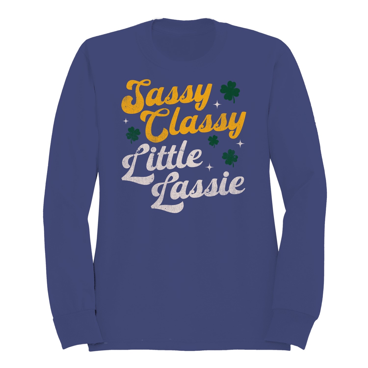 Sudadera para mujer Sassy Classy Little Lassie divertida cita del día de San Patricio - Imagen 13 de 15