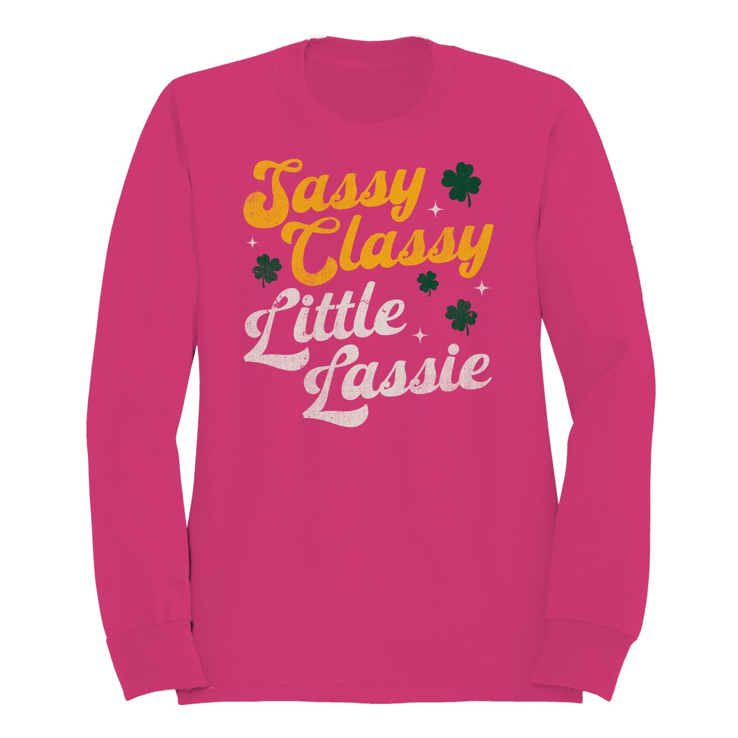 Sudadera para mujer Sassy Classy Little Lassie divertida cita del día de San Patricio - Imagen 10 de 15