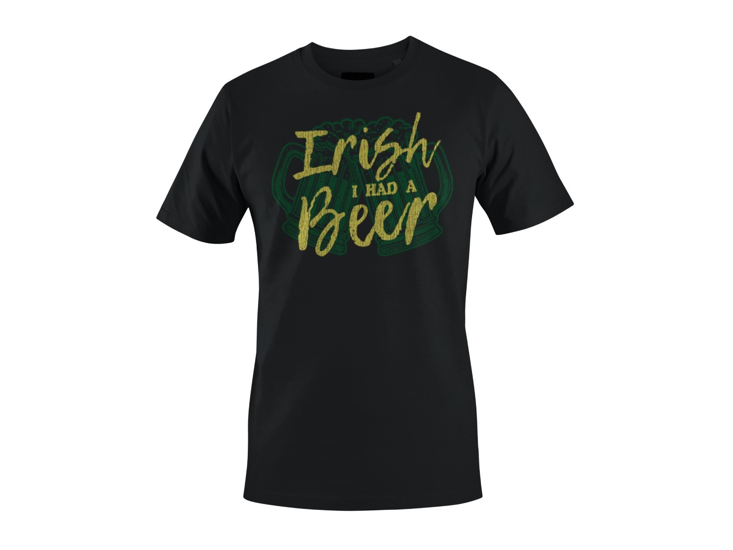 Irish I Had a Beer lustiges Herren T-Shirt St. Patricks Day Trinken Design - Bild 4 von 24