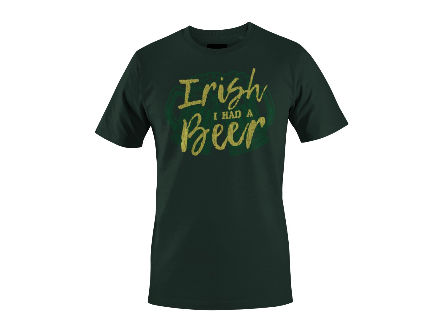 Irish I Had a Beer lustiges Herren T-Shirt St. Patricks Day Trinken Design - Bild 10 von 24