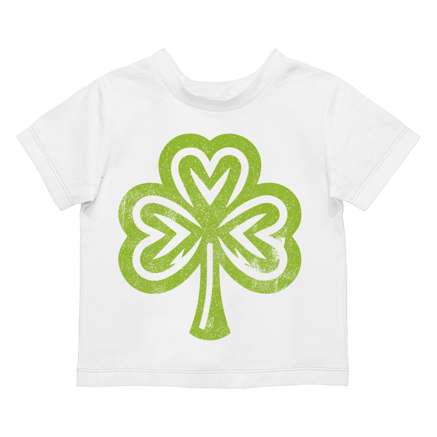 Herzförmiges Kleeblatt St. Patricks Day Glückssymbol Kleinkinder T-Shirt - Bild 13 von 15