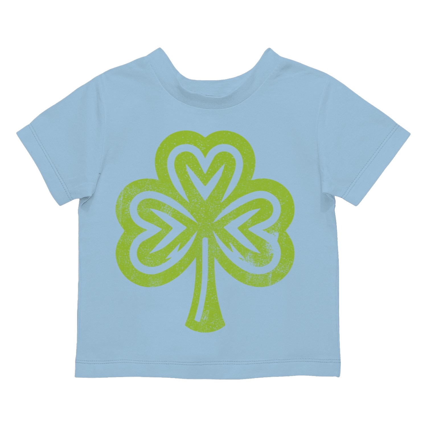 Herzförmiges Kleeblatt St. Patricks Day Glückssymbol Kleinkinder T-Shirt - Bild 7 von 15