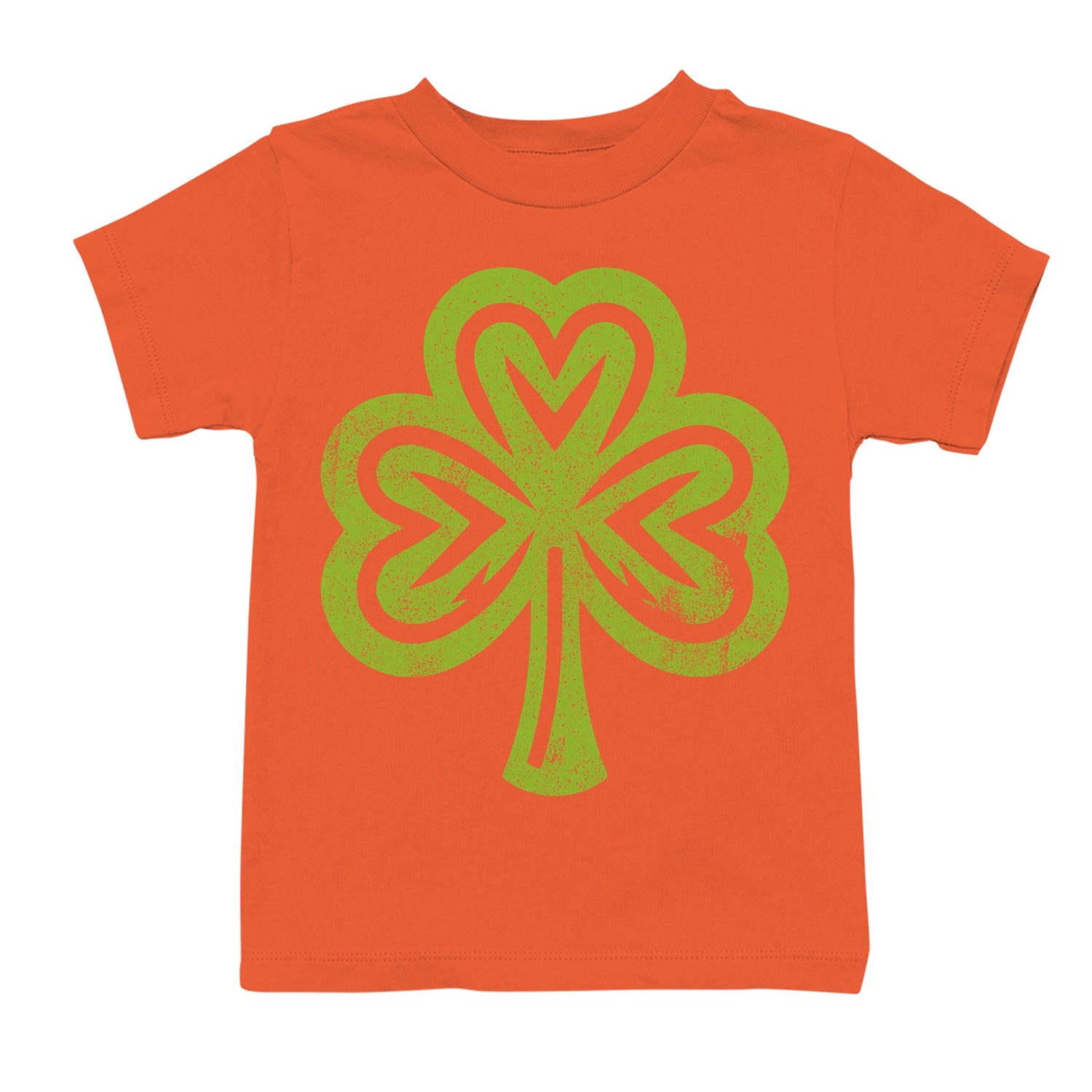 Heart-Shaped Shamrock St. Patricks Day Symbol of Luck Youth's T-shirt - Picture 10 of 15