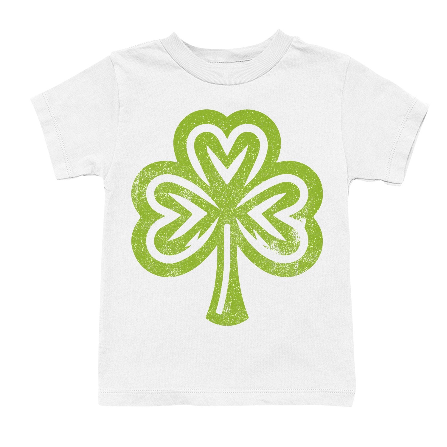 Heart-Shaped Shamrock St. Patricks Day Symbol of Luck Youth's T-shirt - Picture 13 of 15