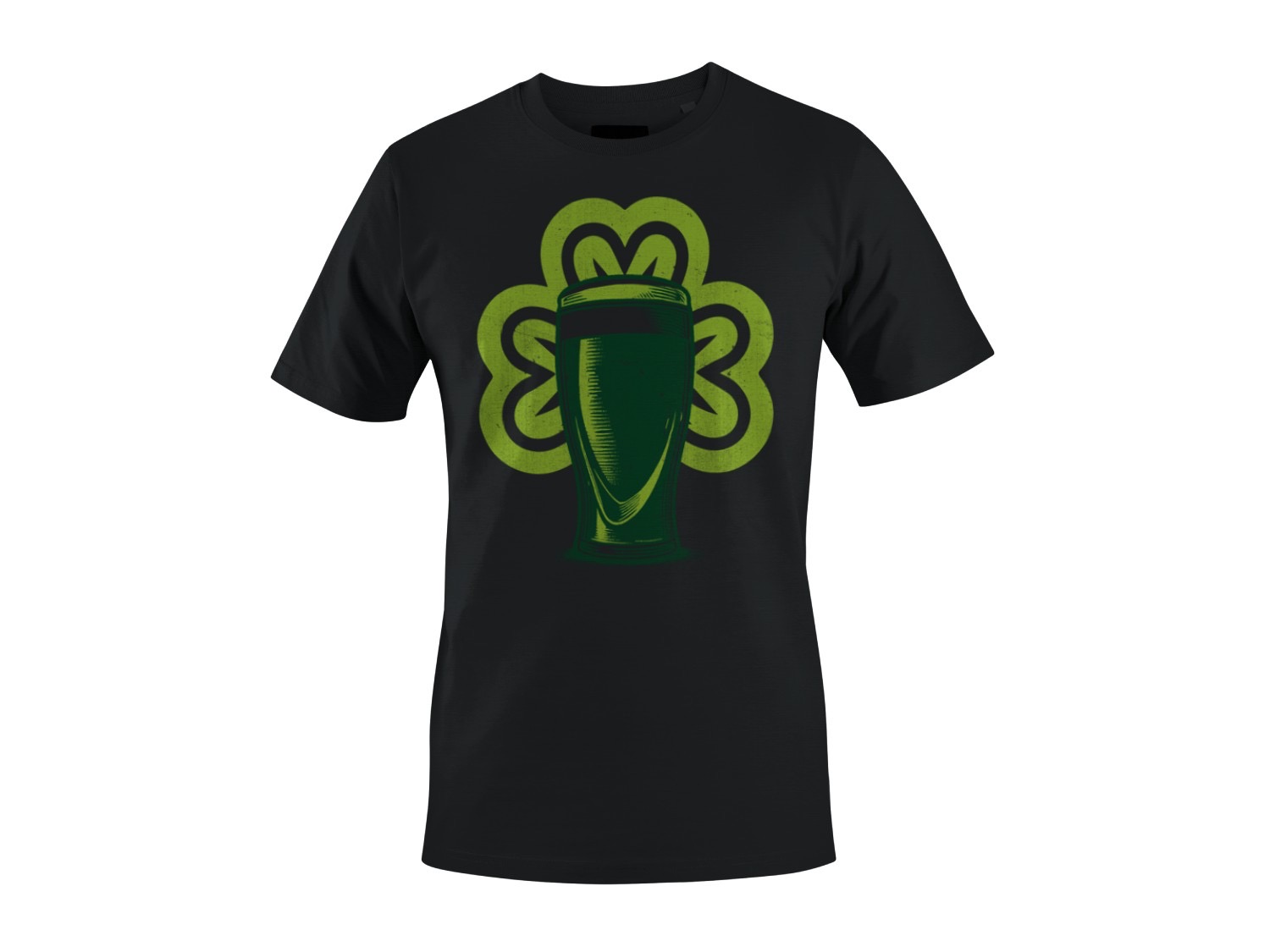 Shamrock and Pint Classic St. Patricks Day Bier Design Damen T-Shirt - Bild 4 von 18