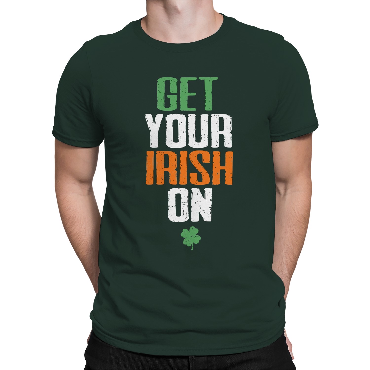 Get Your Irish On St. Patricks Day Celebration Design Men's T-shirt - Picture 11 of 18