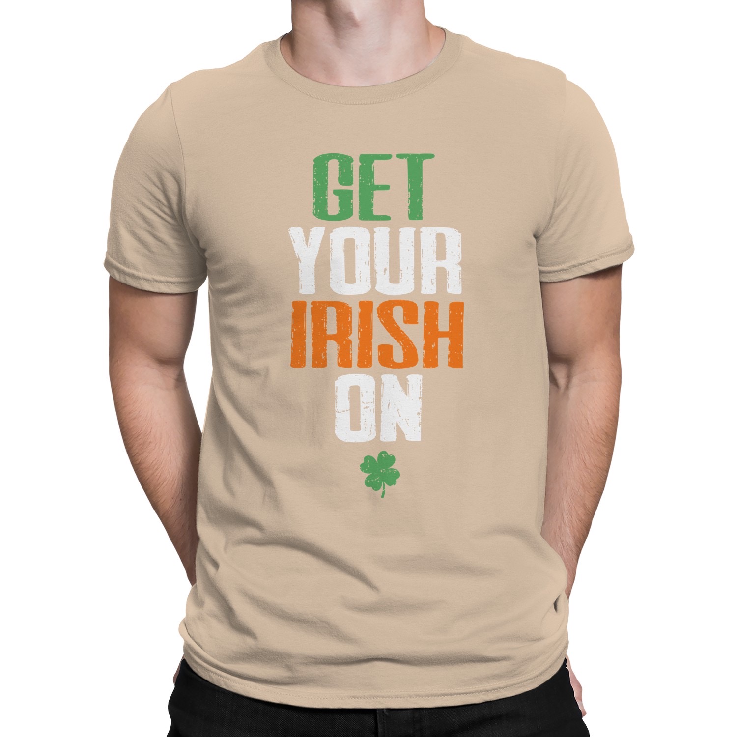 Get Your Irish On St. Patricks Day Celebration Design Men's T-shirt - Picture 17 of 18