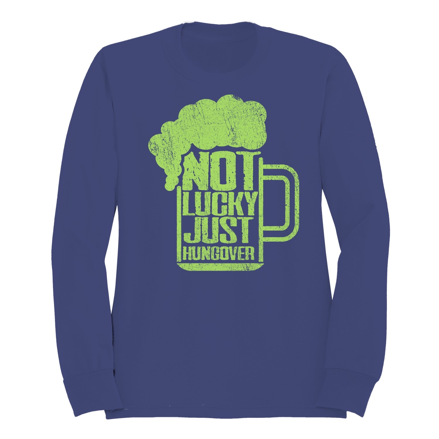 Lustiges Damen-Sweatshirt Not Lucky Just Hungover St. Patricks Day Bier Design - Bild 13 von 18