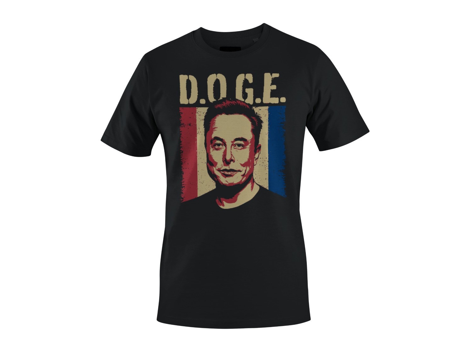D.O.G.E. Political Style Meme Design Men’s T-shirt