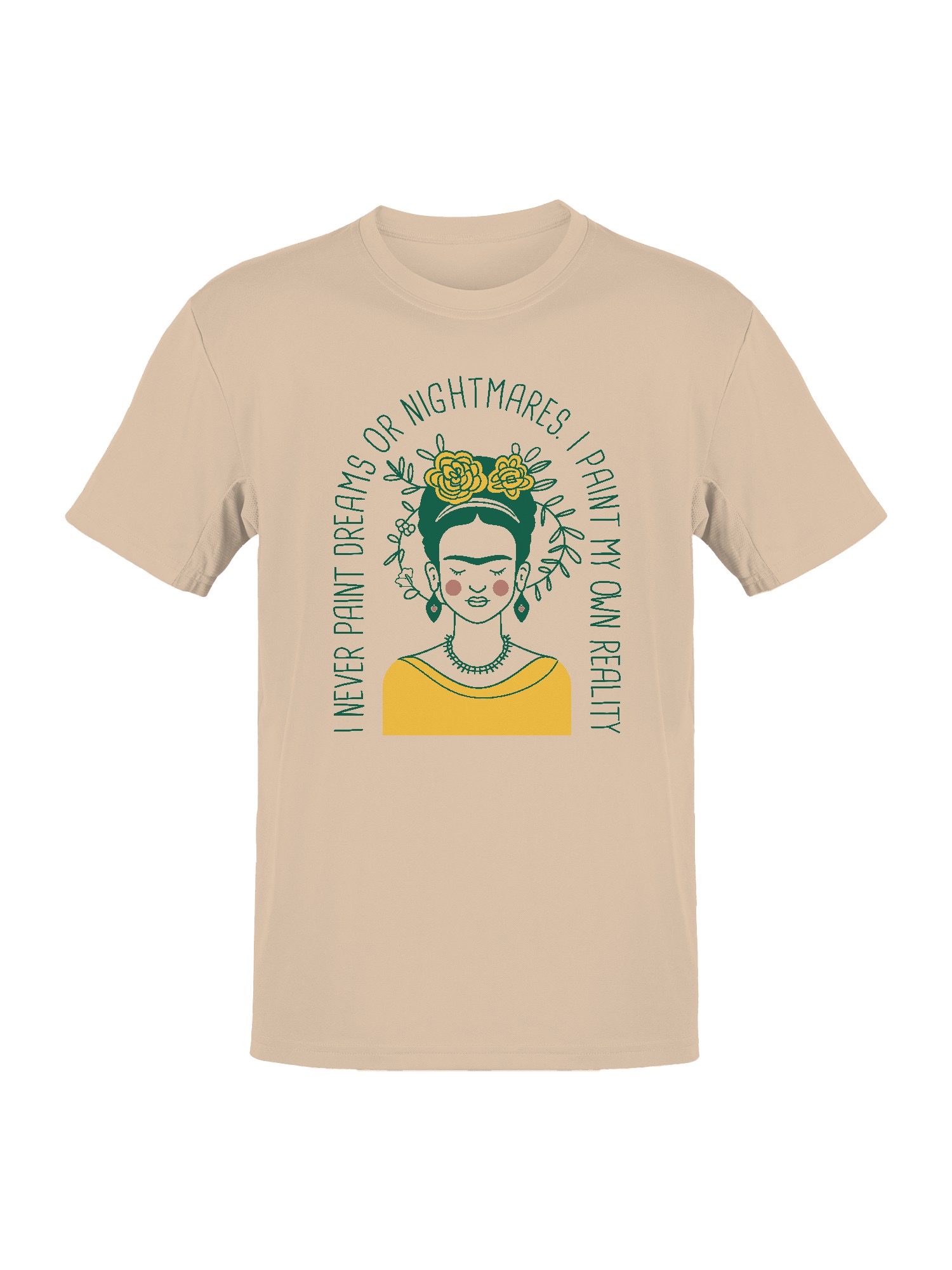 Frida Kahlo Artistic Expression: Embracing Reality Men's T-shirt - Picture 4 of 9
