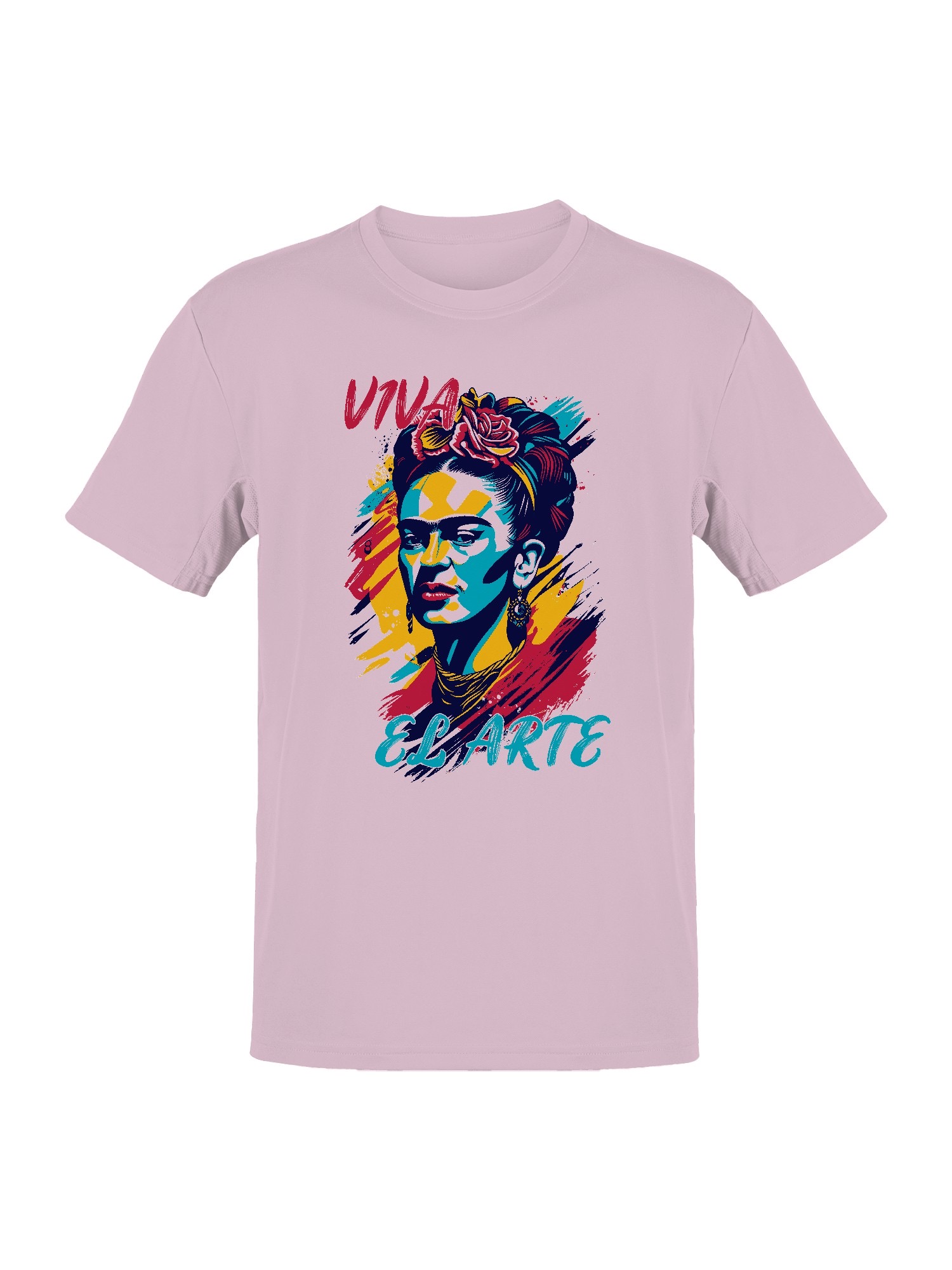 Frida Kahlo Vibrant Art Tribute Women's T-shirt - Picture 4 of 12