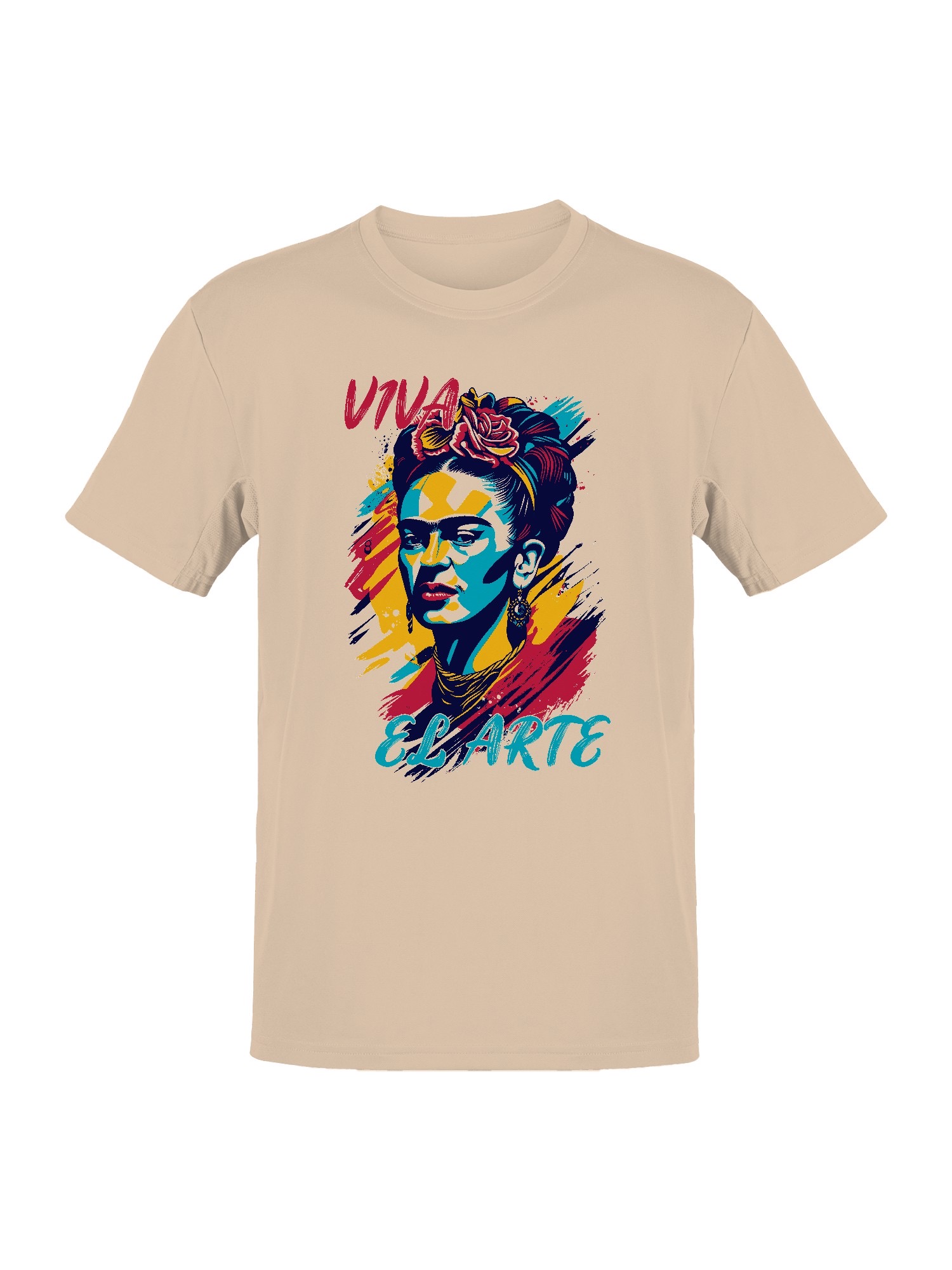 Frida Kahlo Vibrant Art Tribute Women's T-shirt - Picture 7 of 12