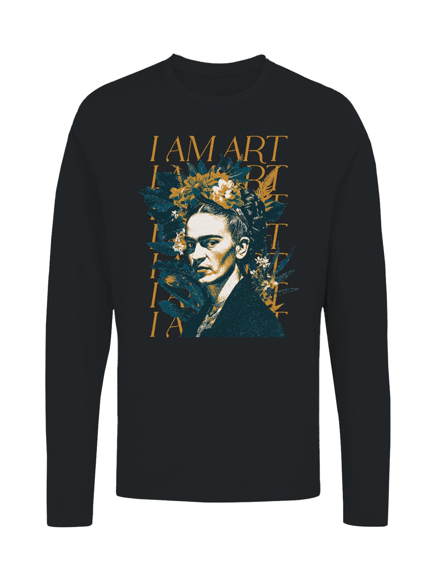 Frida Kahlo Empowered Artistry Damen Langarmshirt - Bild 4 von 15
