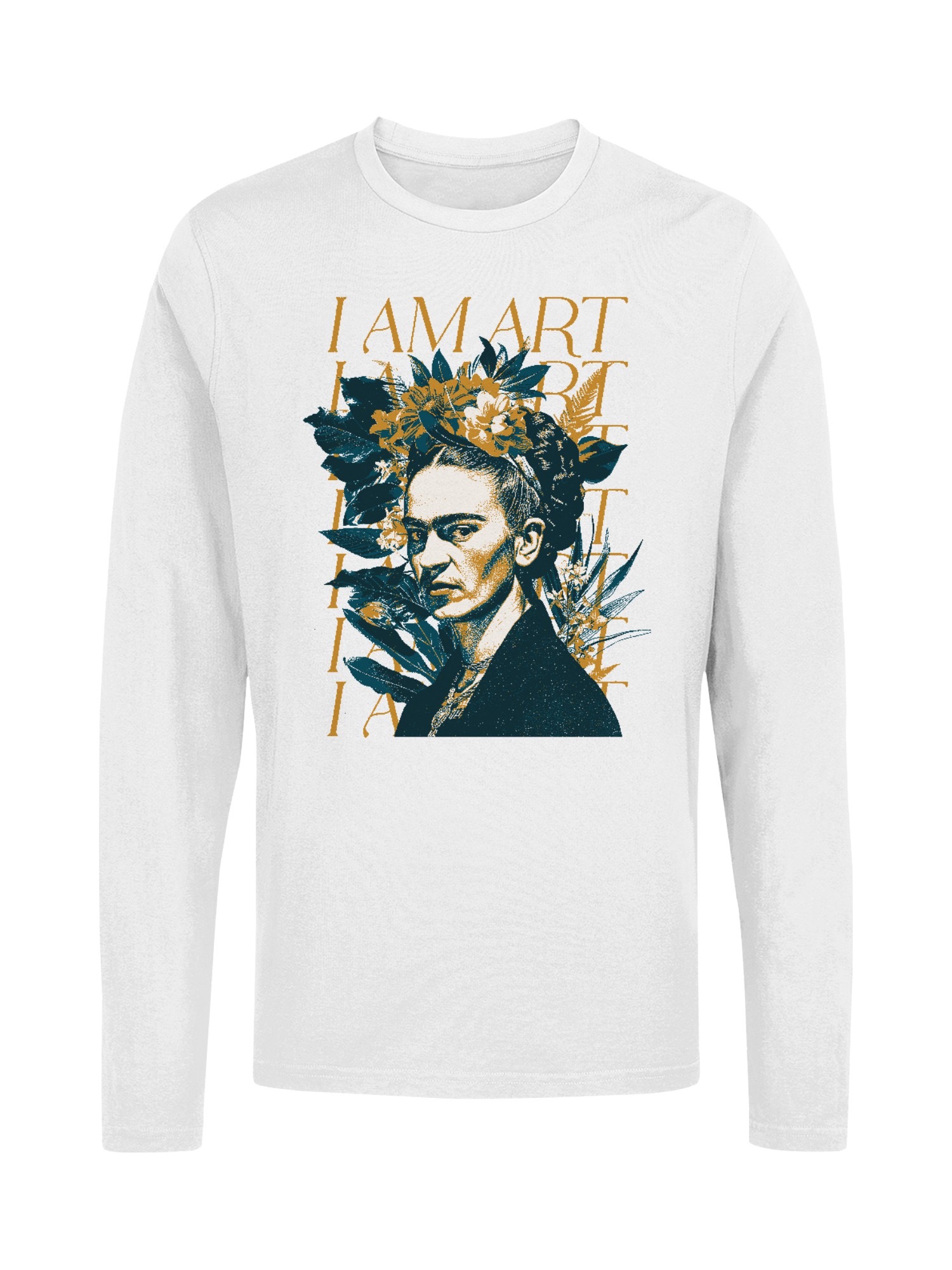 Frida Kahlo Empowered Artistry Damen Langarmshirt - Bild 13 von 15