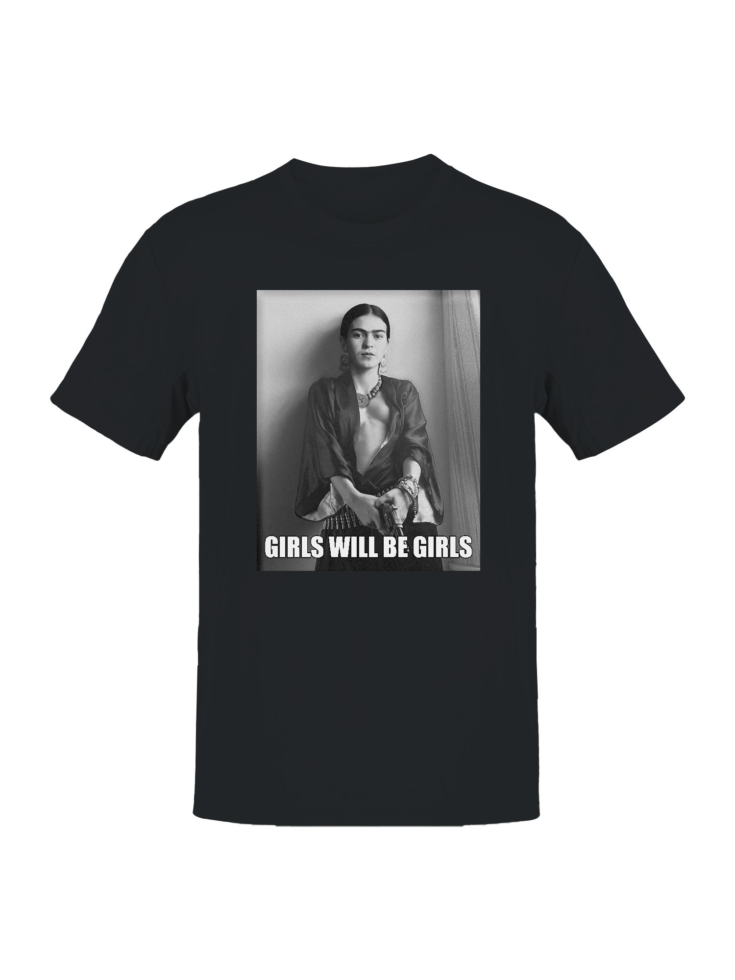 Frida Kahlo Empowered Elegance Men’s T-shirt