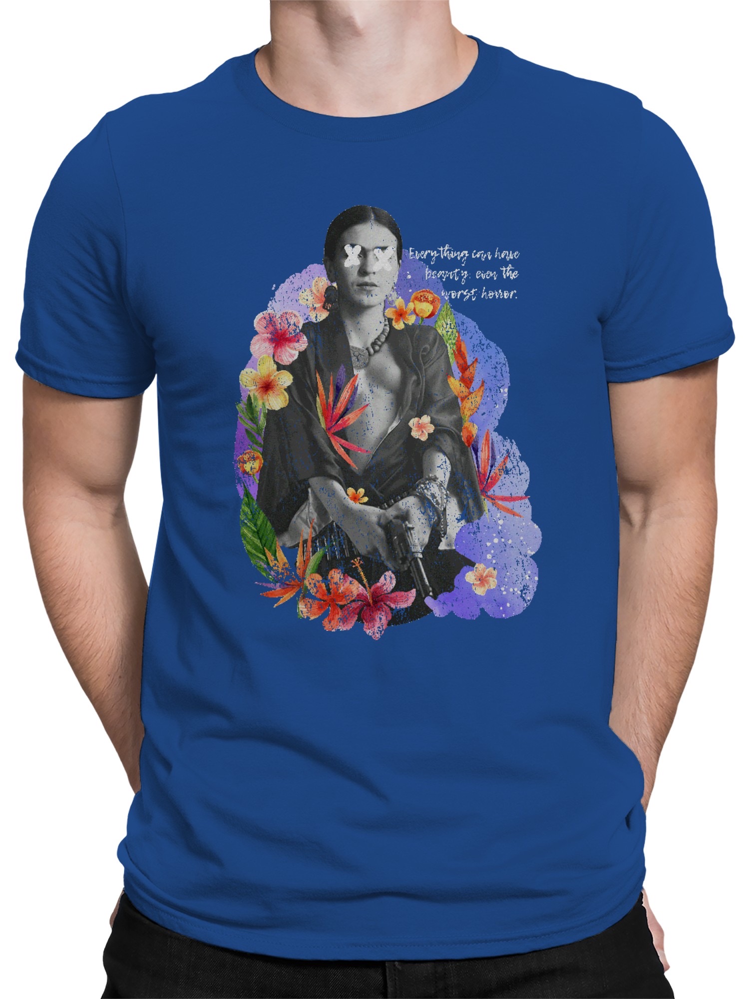 Frida Kahlo Beauty Amidst Chaos Men's T-shirt - Picture 14 of 15