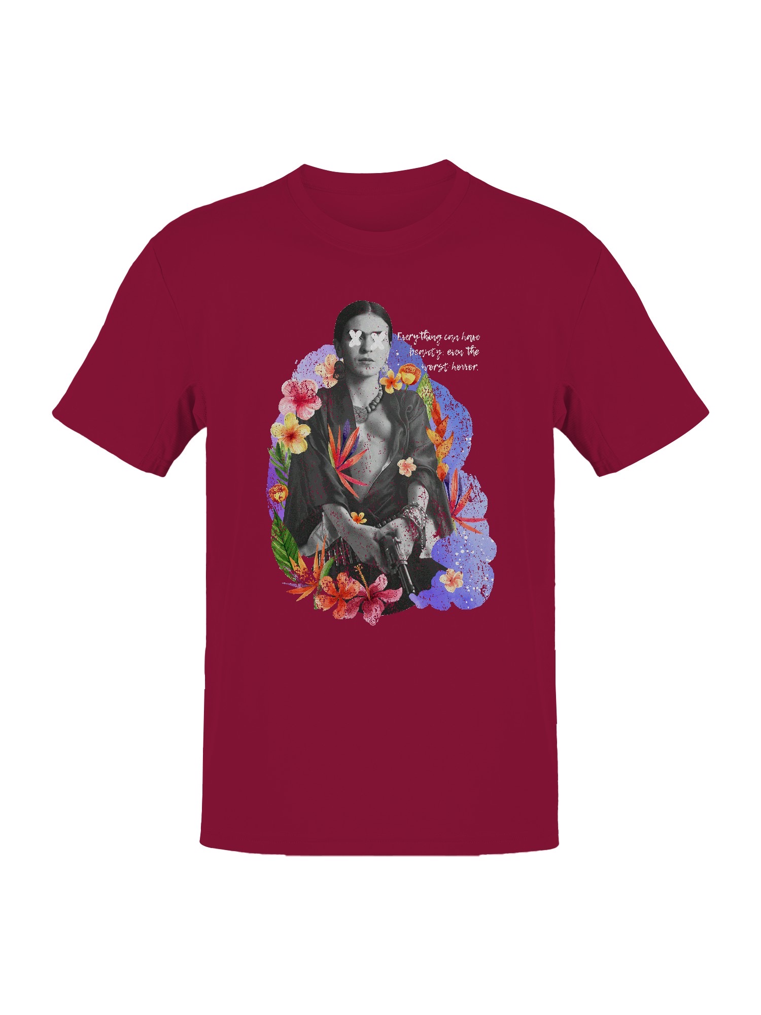 Frida Kahlo Beauty Amidst Chaos Women's T-shirt - Picture 7 of 15