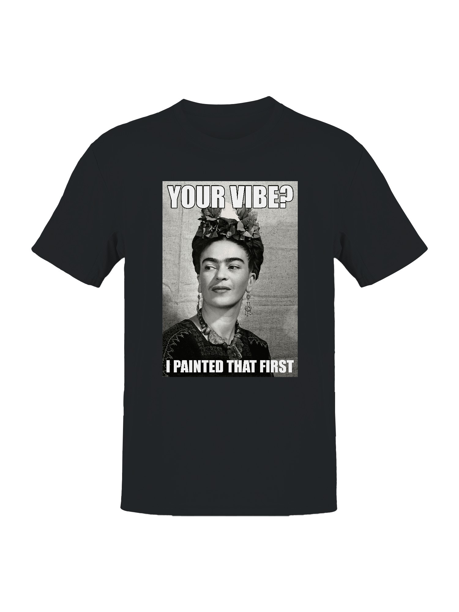 Frida Kahlo Iconic Artist Meme Men's T-shirt - Picture 4 of 15