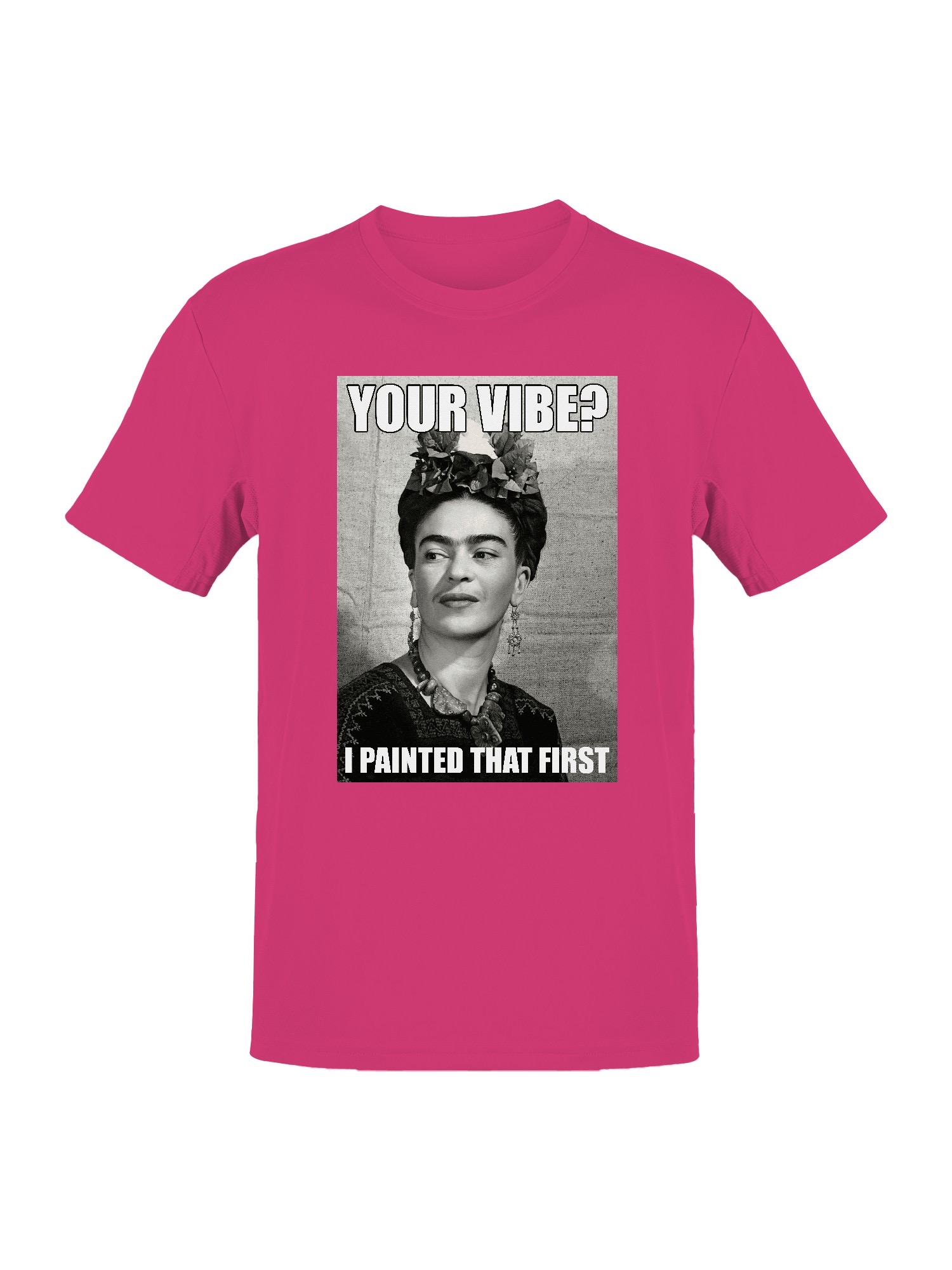 Frida Kahlo Iconic Artist Meme Men's T-shirt - Picture 7 of 15