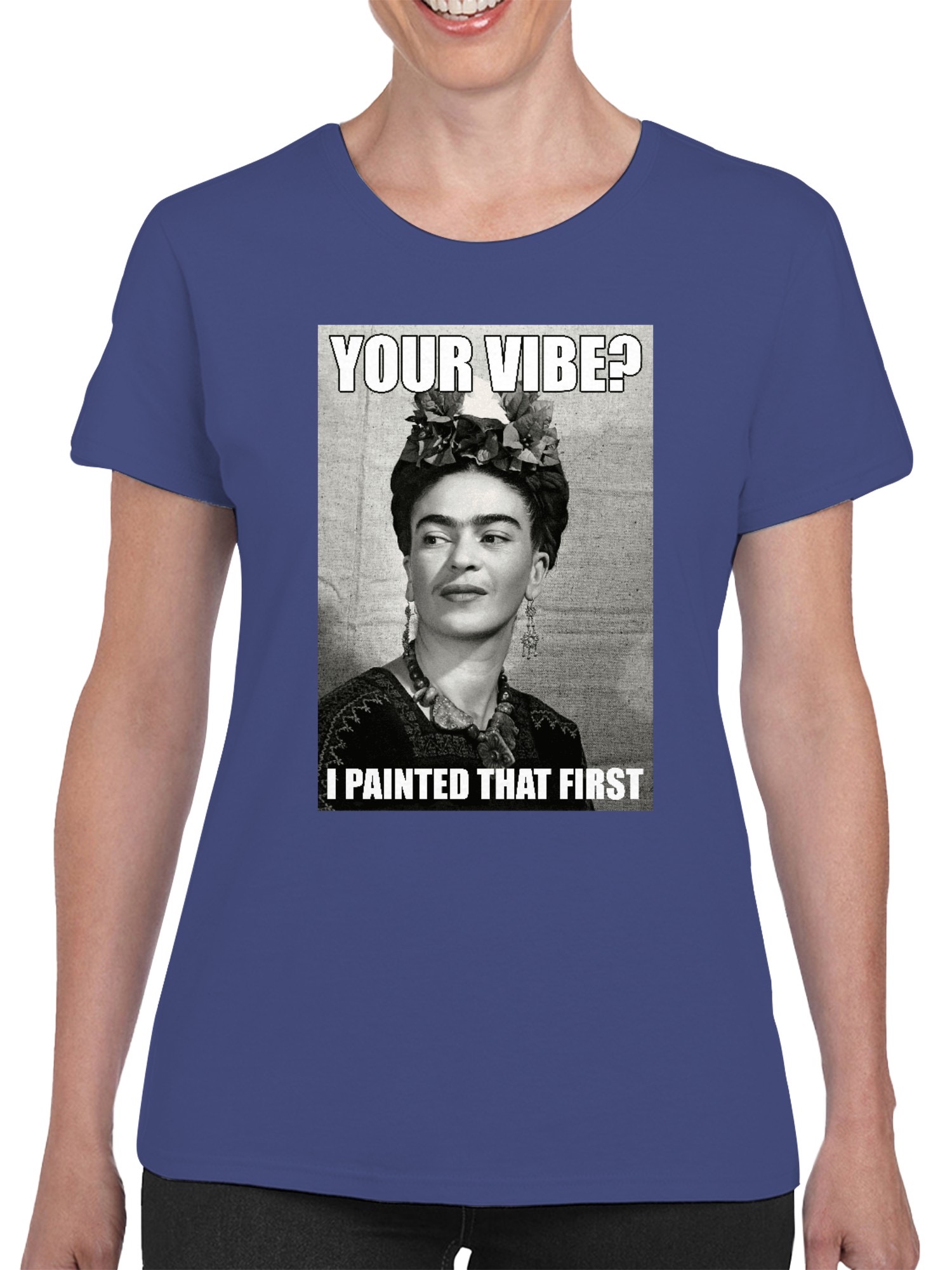 Frida Kahlo Iconic Artist Meme Women's T-shirt - Picture 11 of 15