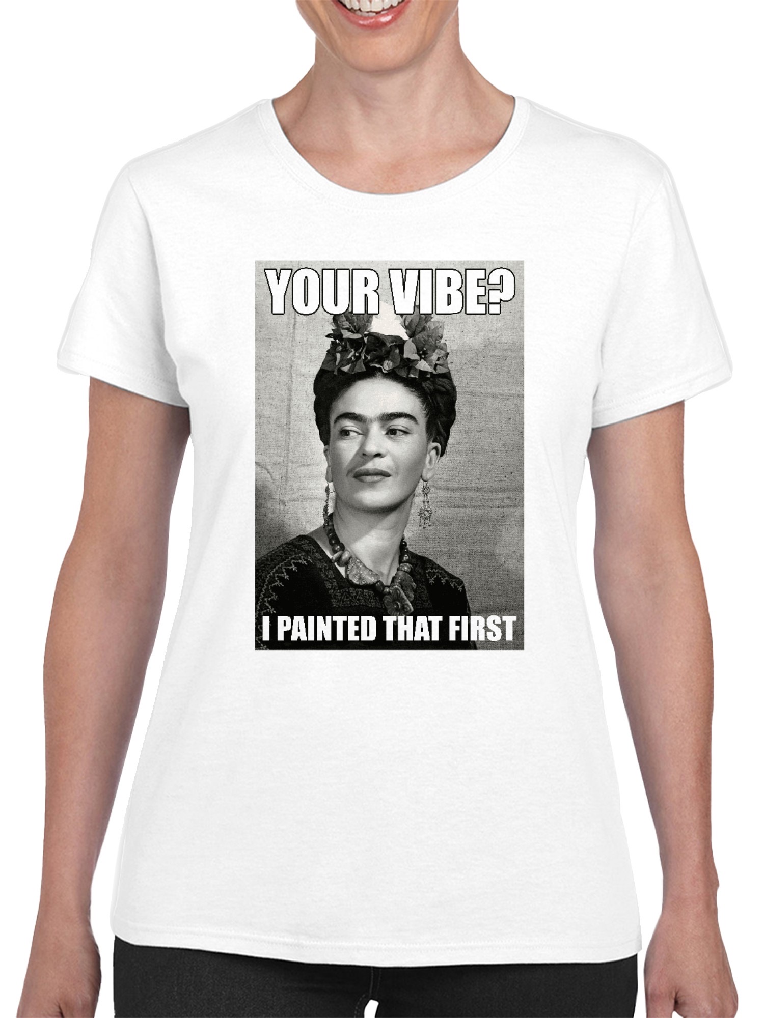 Frida Kahlo Iconic Artist Meme Women's T-shirt - Picture 14 of 15