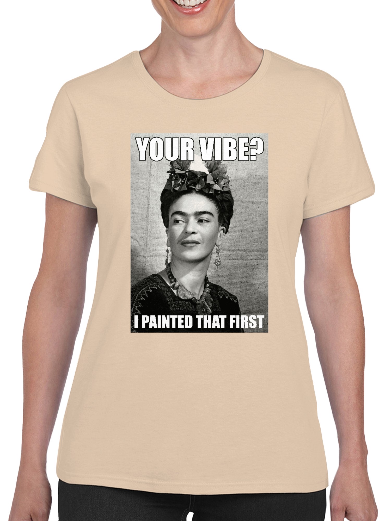 Frida Kahlo Iconic Artist Meme Women's T-shirt - Picture 8 of 15