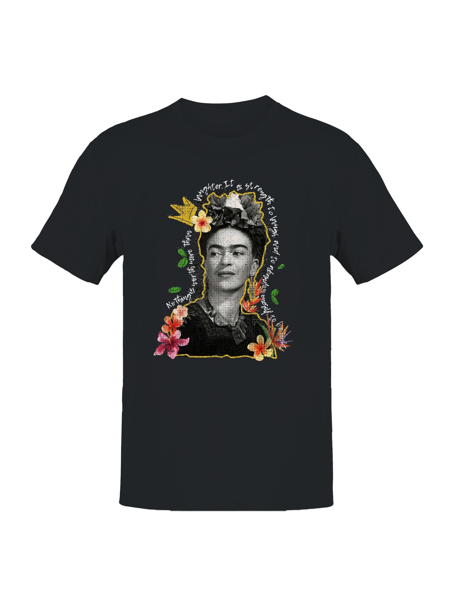 Frida Kahlo Iconic Tribute Men's T-shirt - Picture 4 of 15