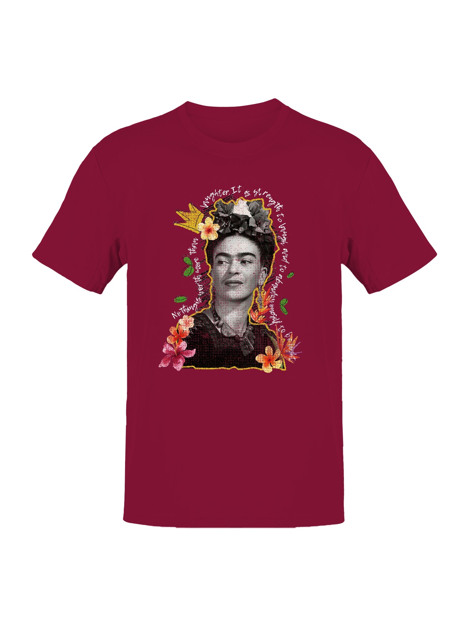 Frida Kahlo Iconic Tribute Men's T-shirt - Picture 7 of 15