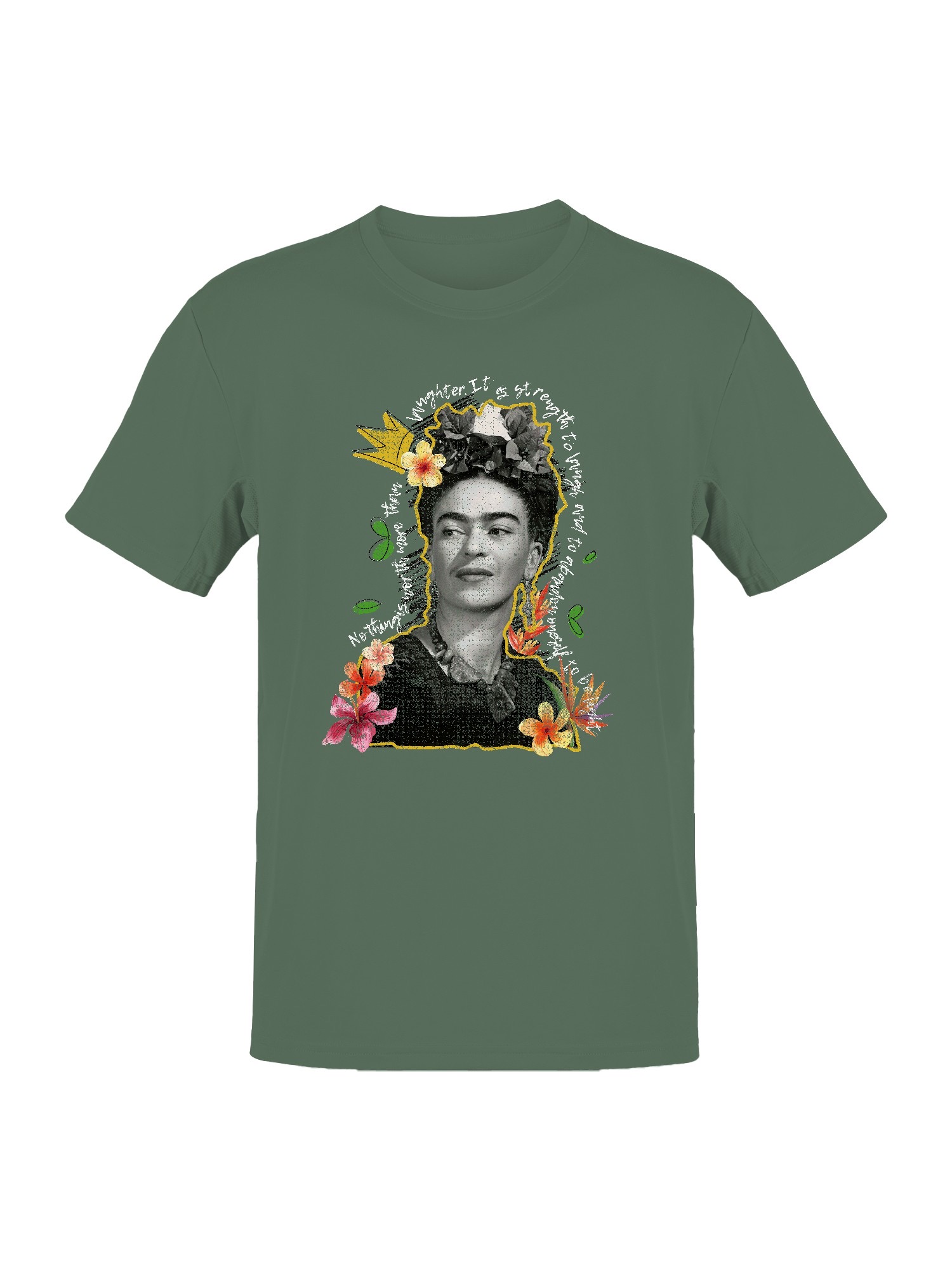 Frida Kahlo Iconic Tribute Men's T-shirt - Picture 10 of 15
