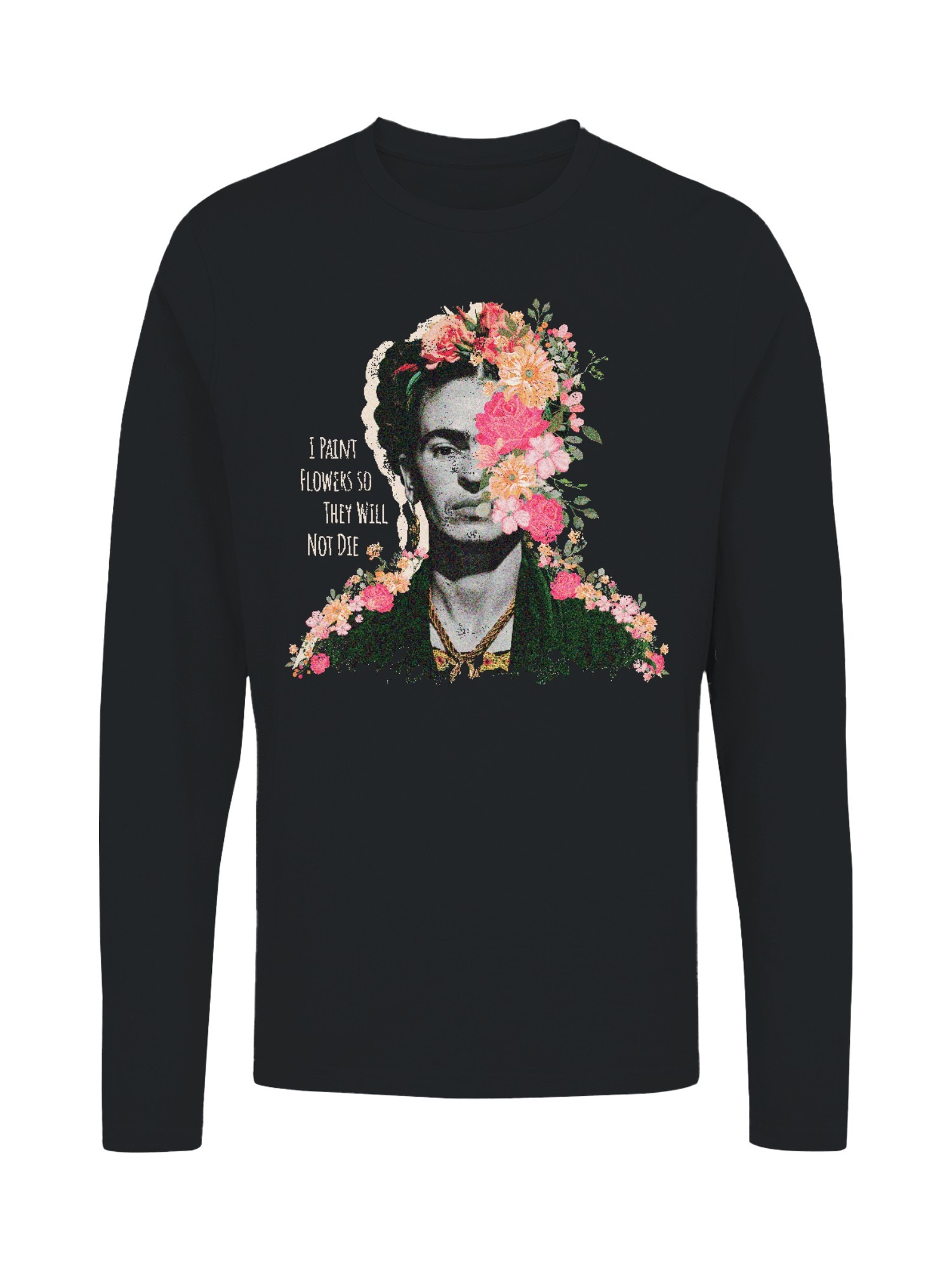 Frida Kahlo Blossoming Artistry Women's Long Sleeve - Picture 4 of 12