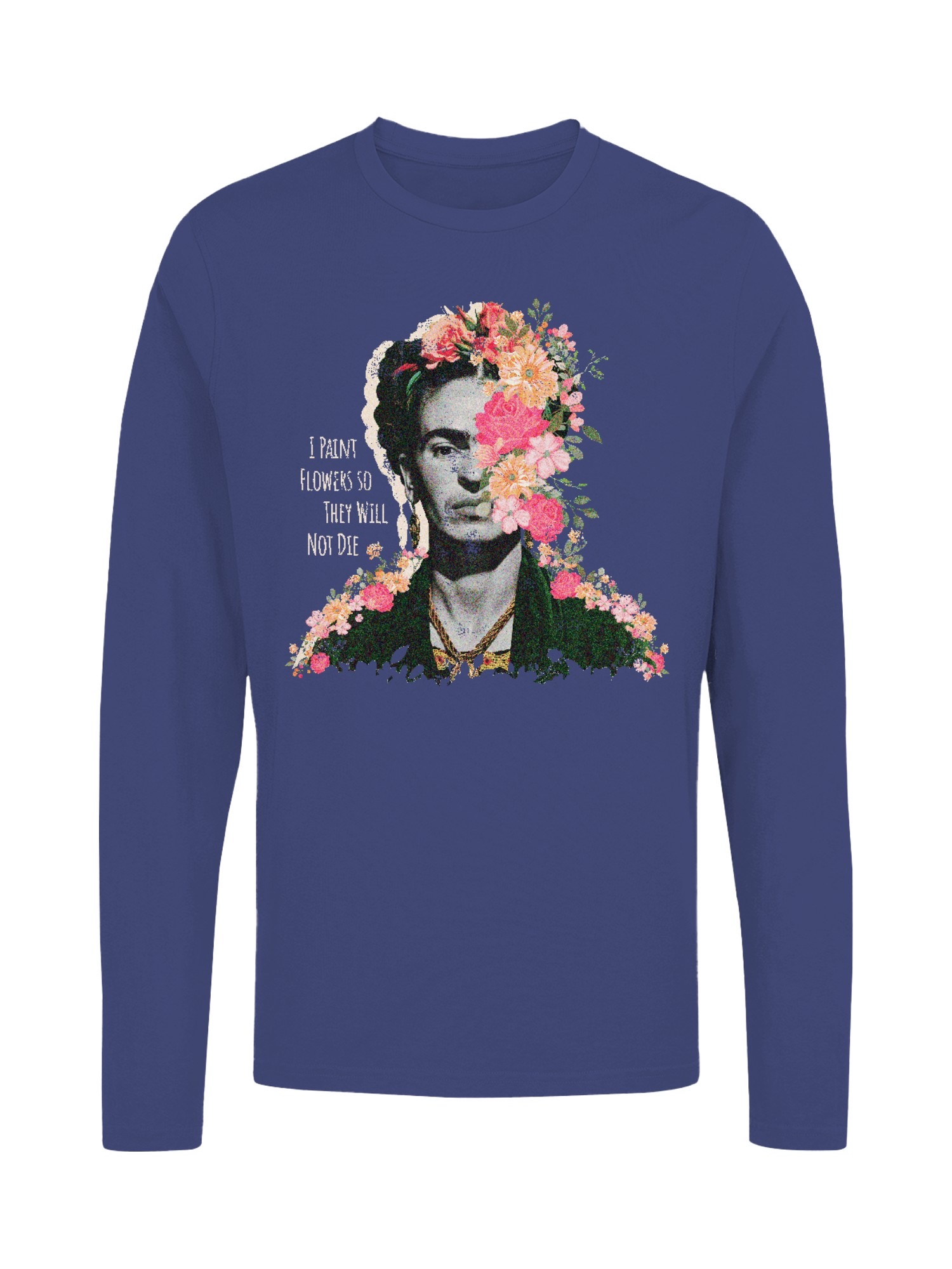 Frida Kahlo Blossoming Artistry Women's Long Sleeve - Picture 10 of 12