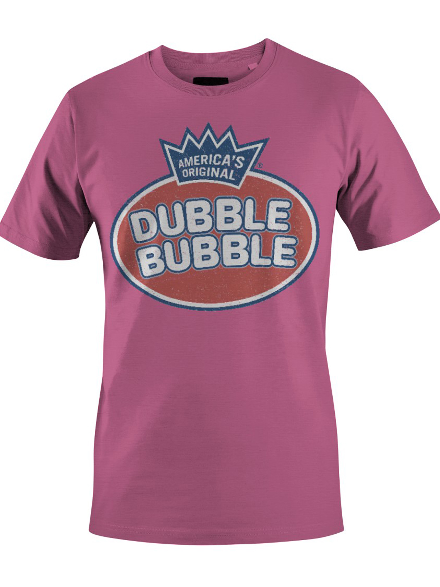 Officially Licensed Dubble Bubble Logo Design Women's T-shirt | eBay