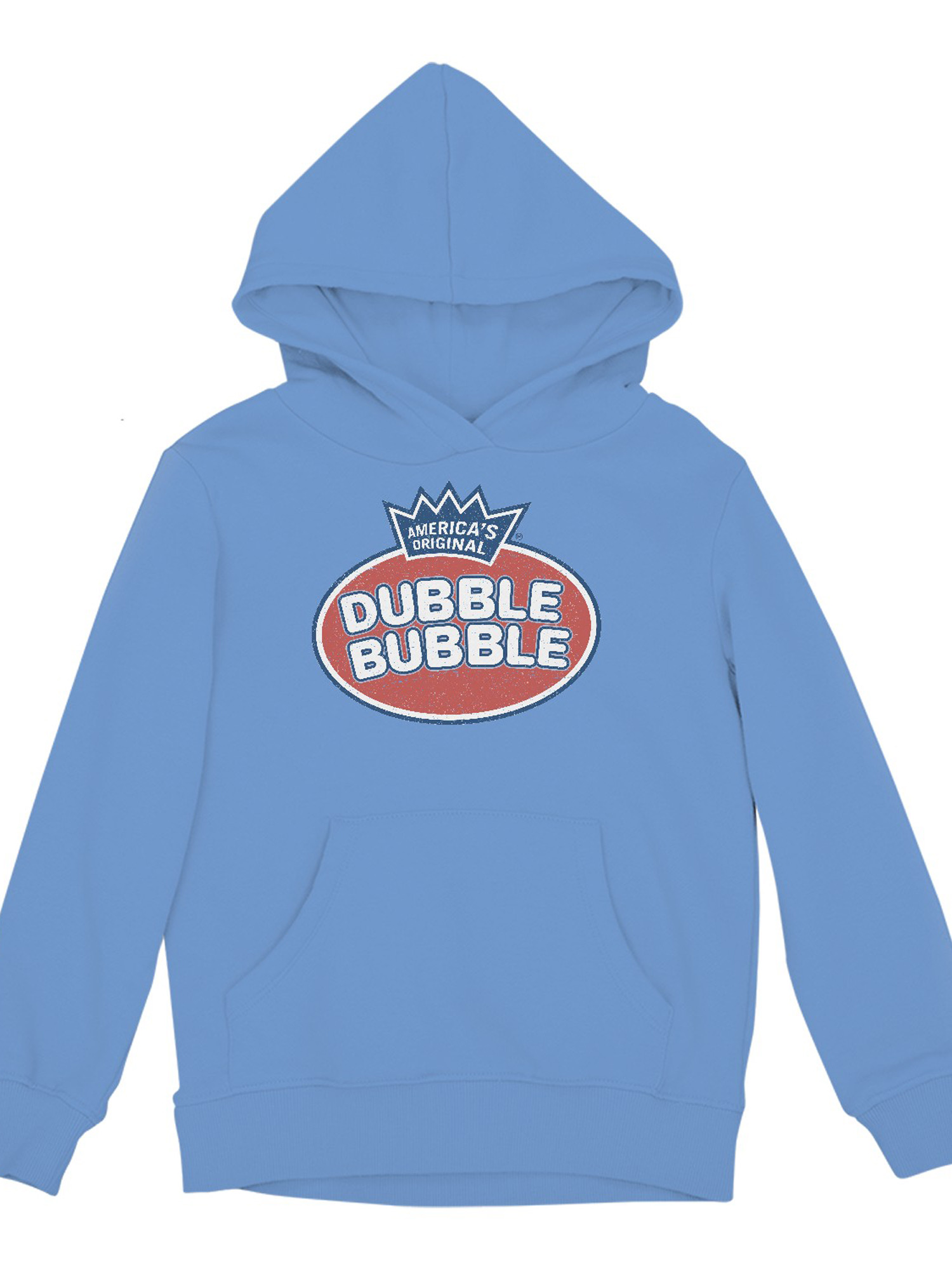 Officially Licensed Dubble Bubble Logo Design Youth's Hoodie - Picture 7 of 15