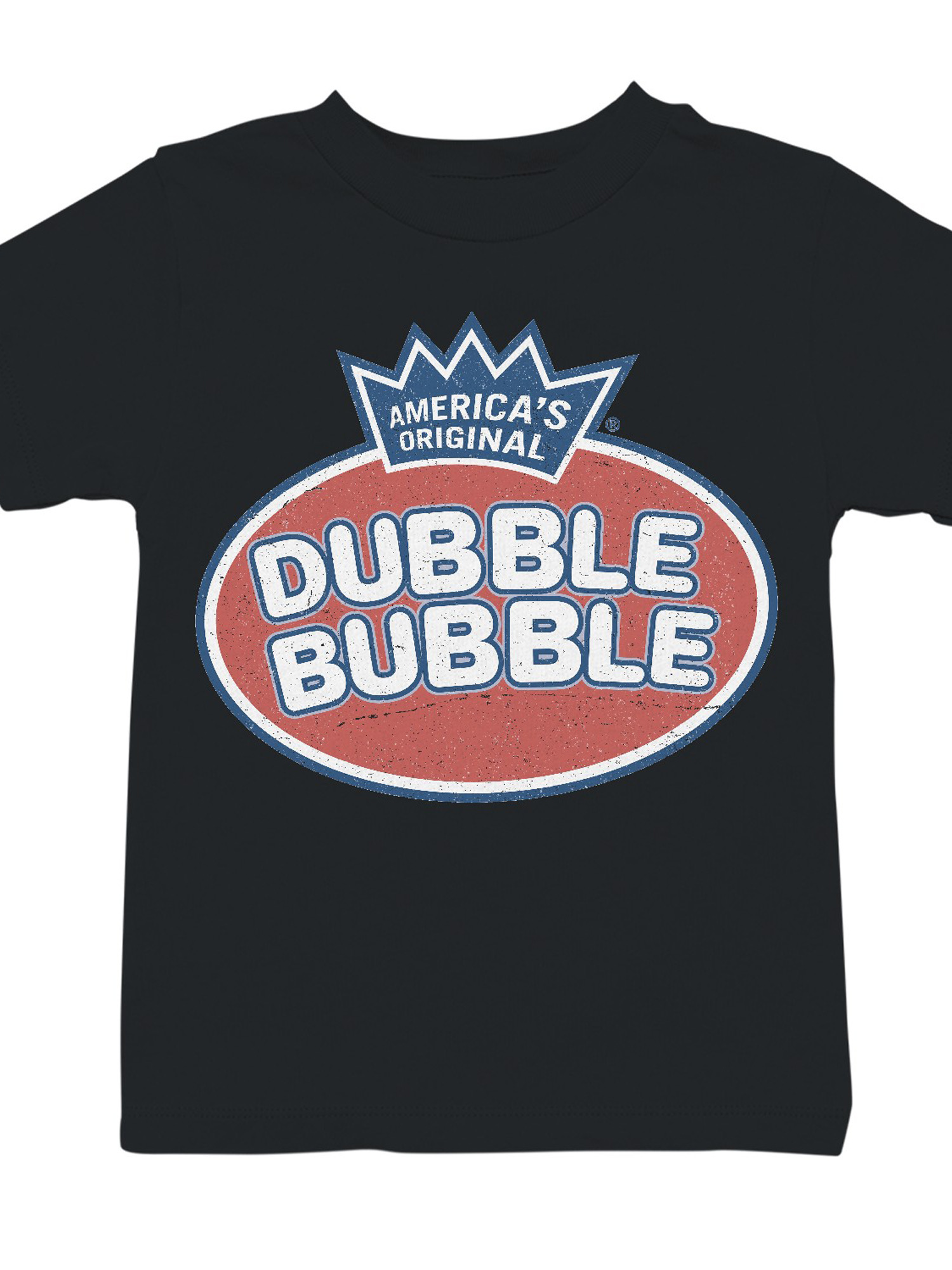 Officially Licensed Dubble Bubble Logo Design Youth's T-shirt - Picture 4 of 18