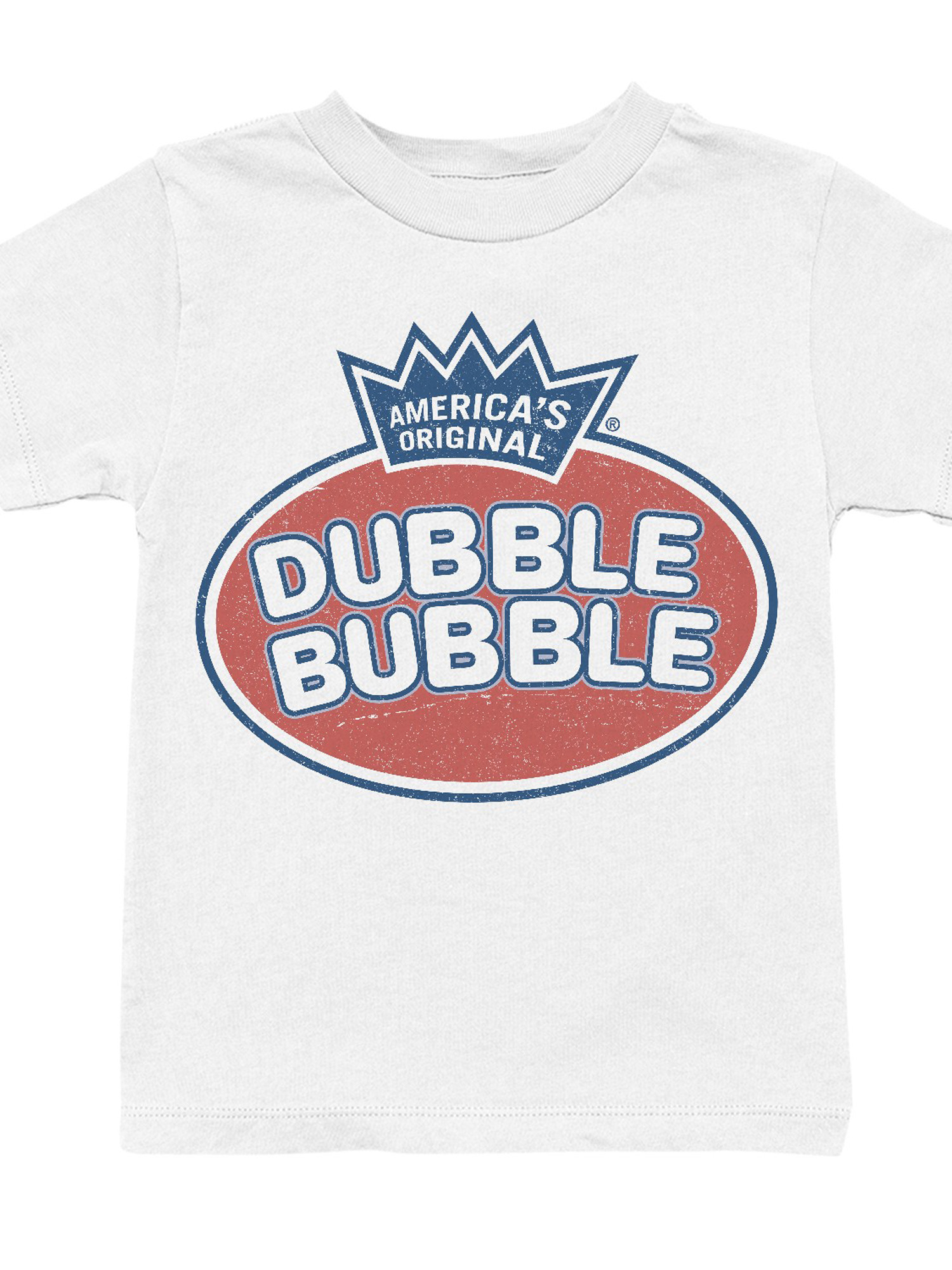 Officially Licensed Dubble Bubble Logo Design Youth's T-shirt - Picture 16 of 18