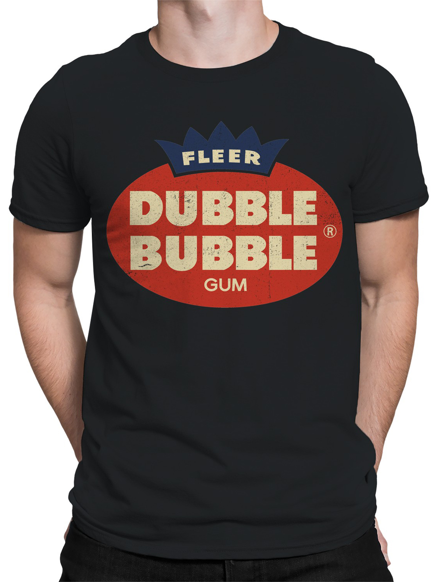 Camiseta para hombre con licencia oficial Dobble Bubble clásica con logotipo de goma - Imagen 5 de 18