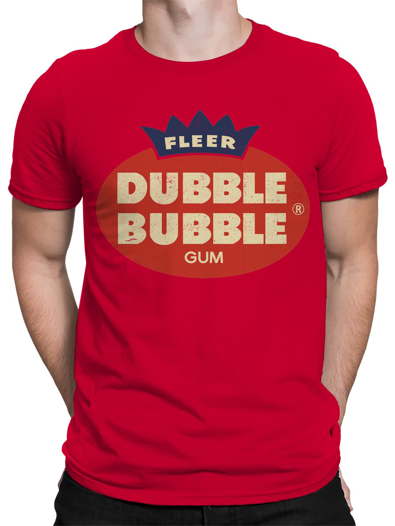 Camiseta para hombre con licencia oficial Dobble Bubble clásica con logotipo de goma - Imagen 11 de 18