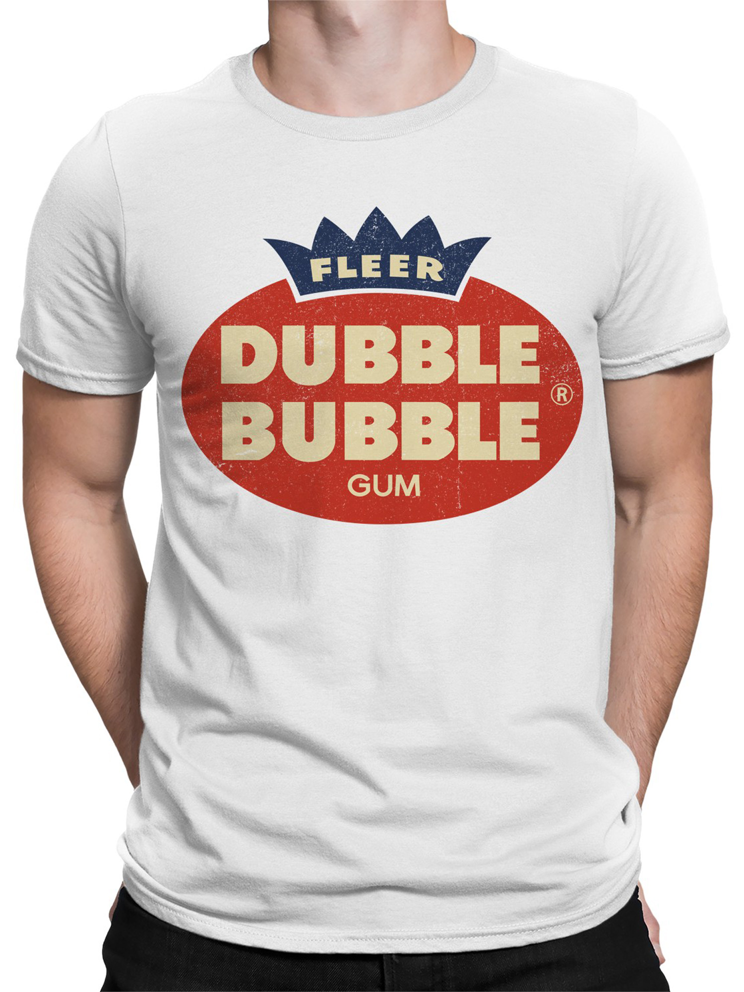 Camiseta para hombre con licencia oficial Dobble Bubble clásica con logotipo de goma - Imagen 17 de 18
