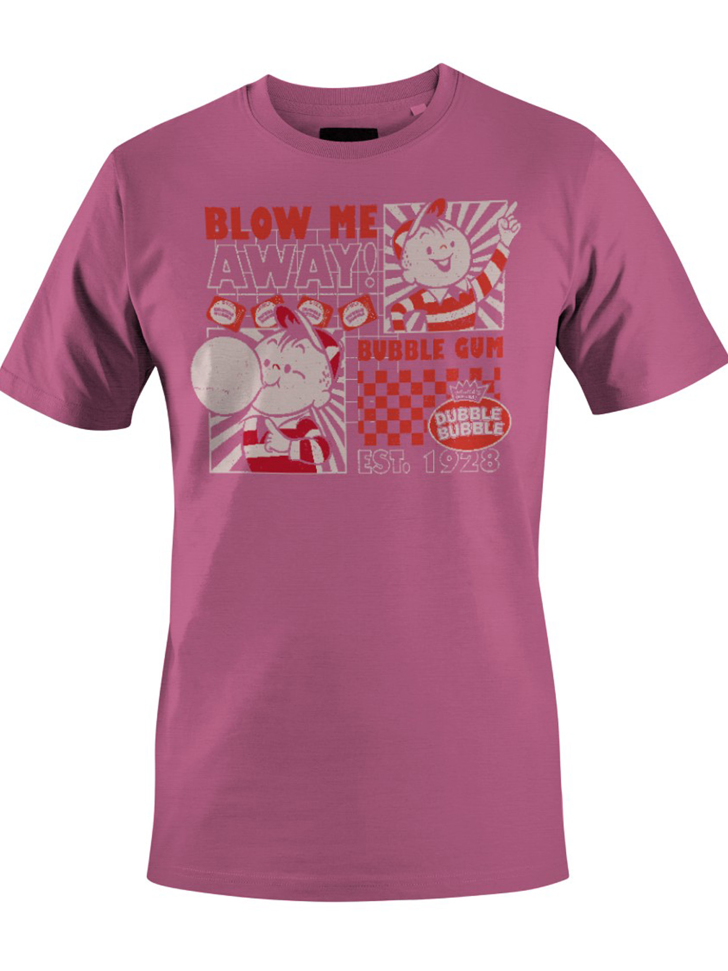 Camiseta para hombre con licencia oficial Dobble Bubble Retro Gum Artwork - Imagen 7 de 12