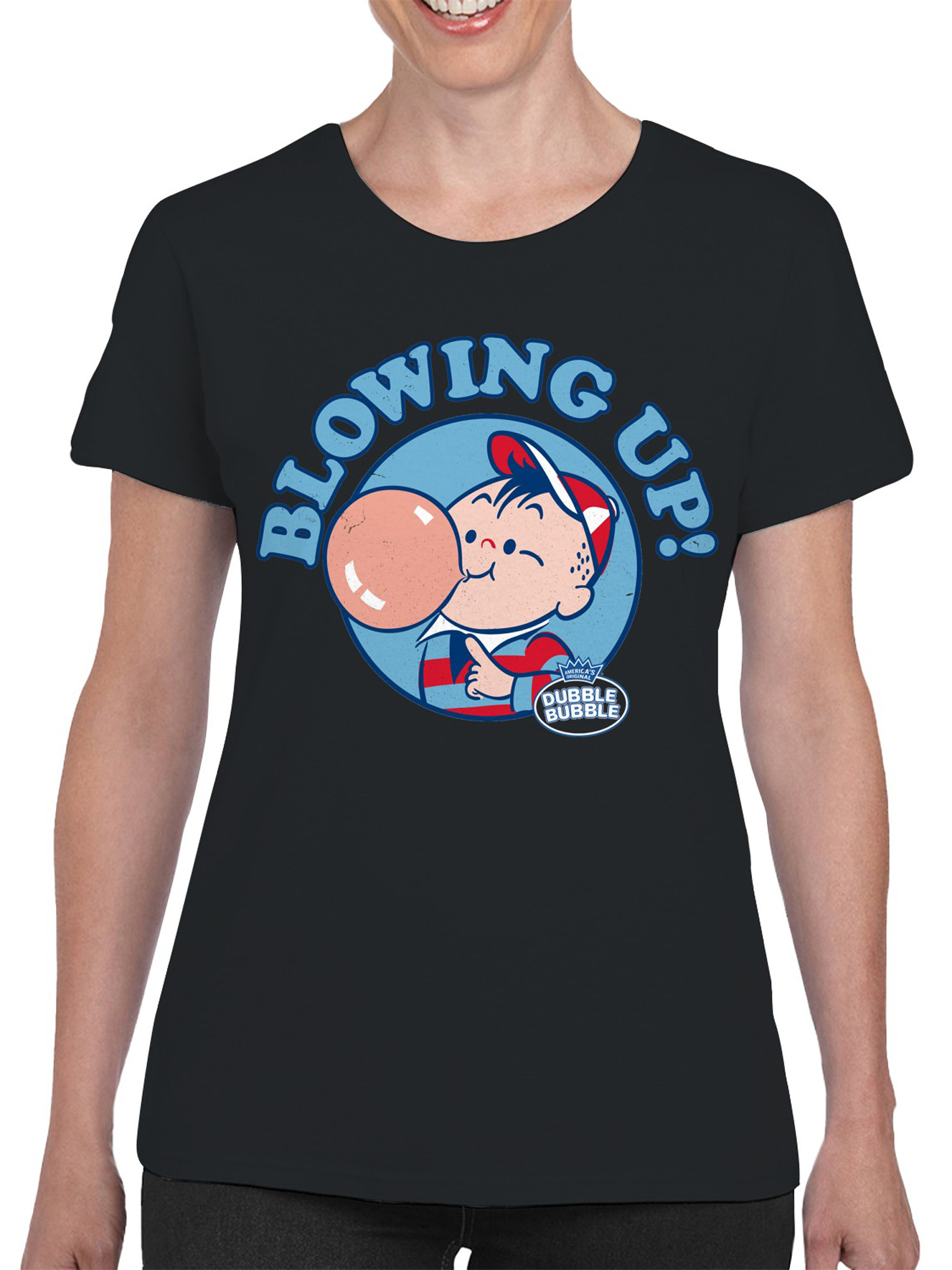 Offiziell lizenziertes Dubble Bubble Blowing Up Damen T-Shirt - Bild 8 von 12