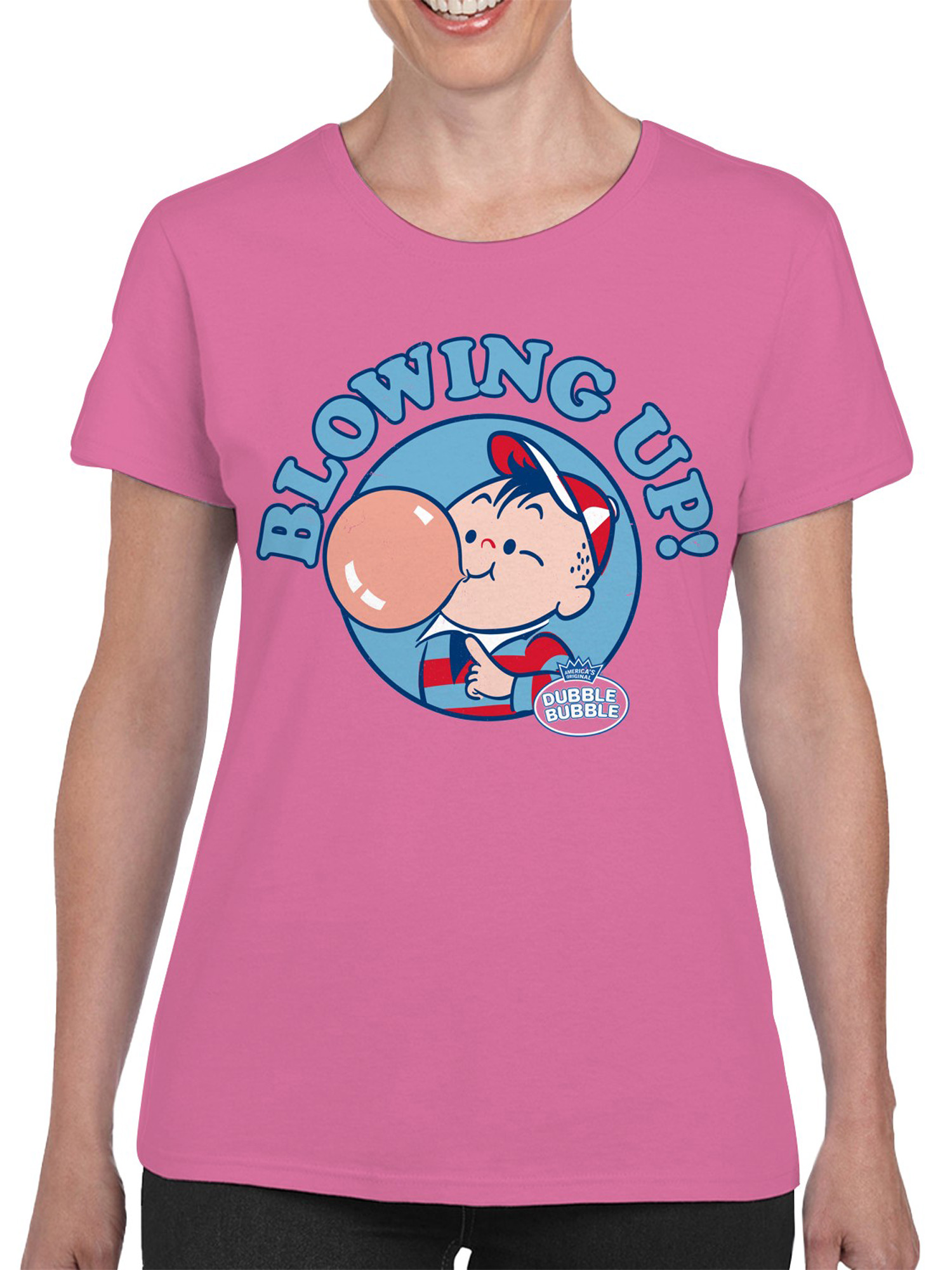 Offiziell lizenziertes Dubble Bubble Blowing Up Damen T-Shirt - Bild 5 von 12