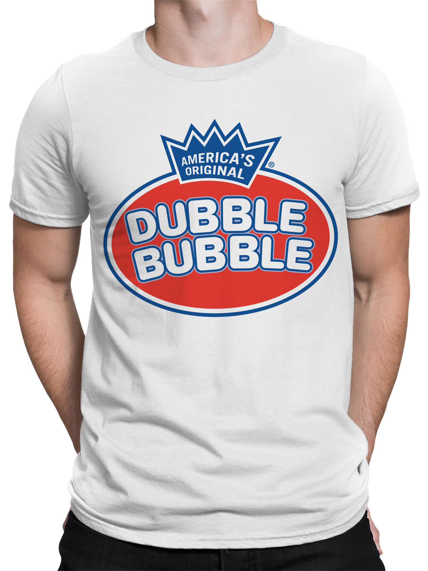 Offiziell lizenziertes Dubble Bubble Logo Herren T-Shirt - Bild 17 von 18